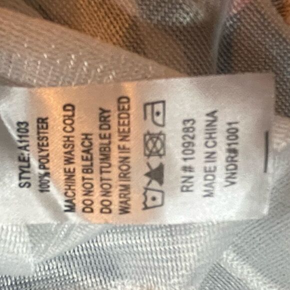 Ocean Drive Multi Color Dress w/ Faux Braided Leather Strap Detail - Picture 9 of 11